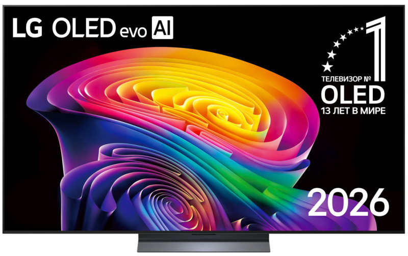 Телевизор LG OLED77C6RLA.ARUG
