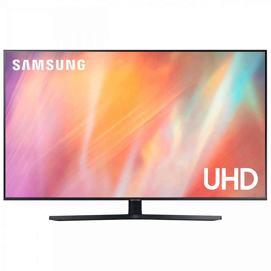 50" Телевизор Samsung UE50AU7500U 2021 LED, HDR RU, черный
