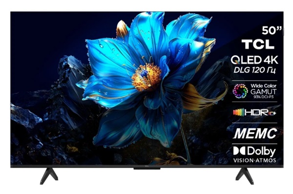 Телевизор TCL 50P7K (2025) 50" 4K UHD QLED Smart TV
