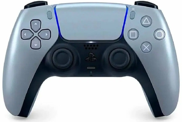 Геймпад беспроводной PlayStation DualSense для PlayStation 5, Sterling Silver (Серебристый)