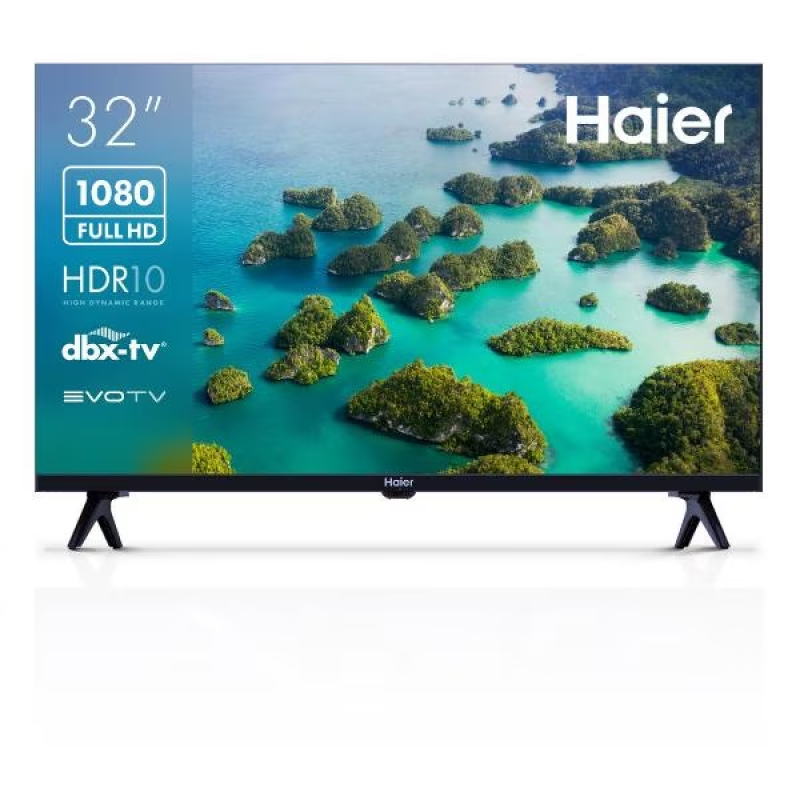 32" Телевизор Haier 32 Smart TV S2, черный