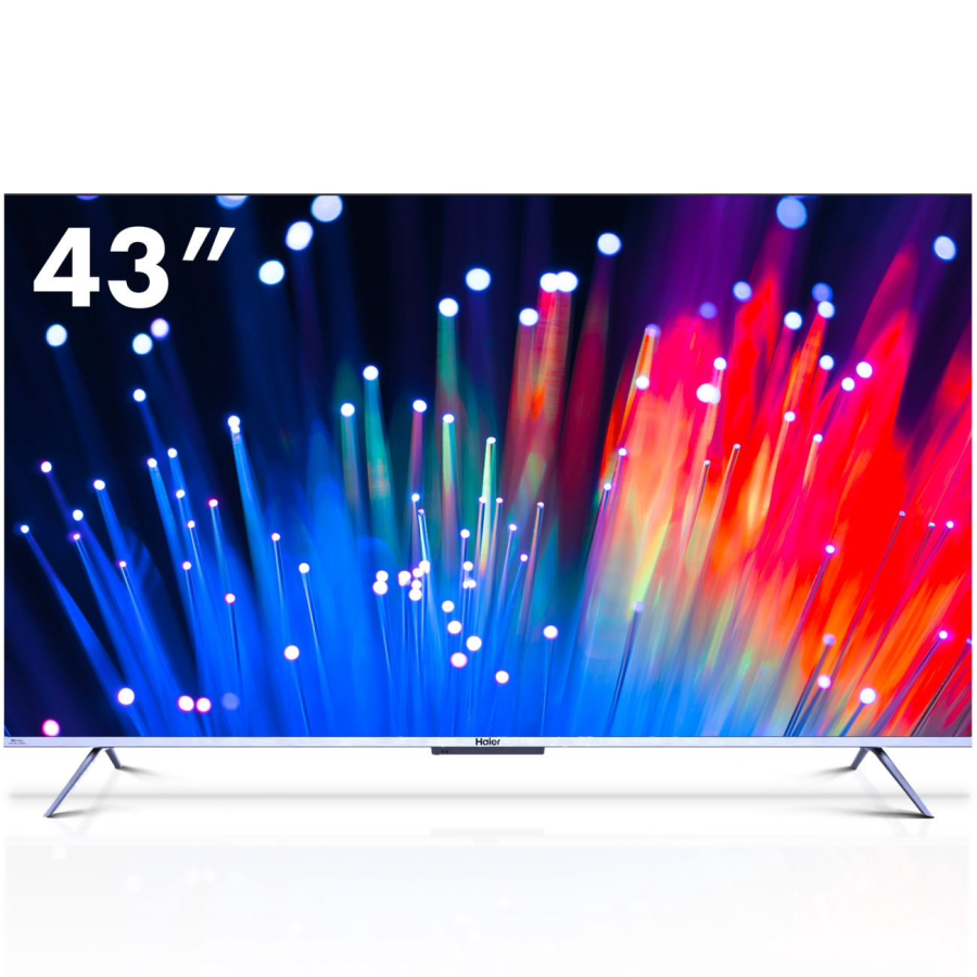 43" Телевизор Haier 43 Smart TV S3 LED, QLED, HDR, серый