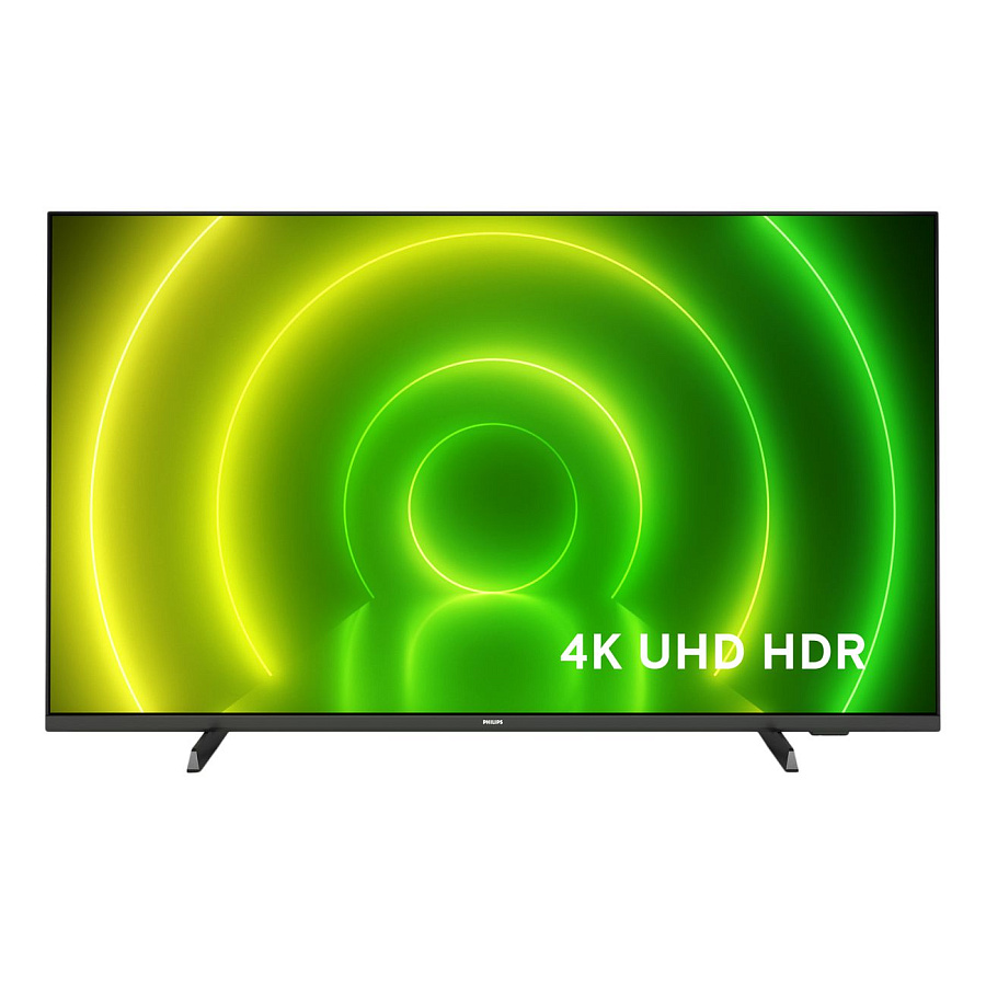 50" Телевизор Philips 50PUS7406/60 HDR (2021), черный