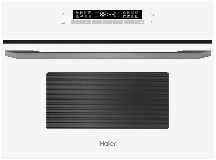 Компактный духовой шкаф с СВЧ Haier HMX-BDC399W