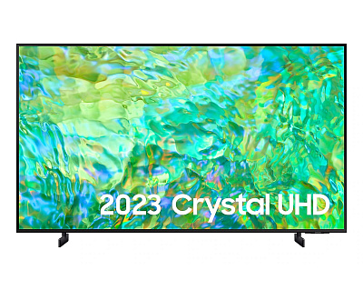 55" Телевизор Samsung UE55CU8000UXRU 2023 LED, HDR, черный
