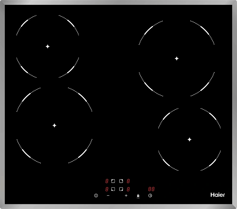 Стеклокерамическая варочная поверхность Haier HHY-C64NFB