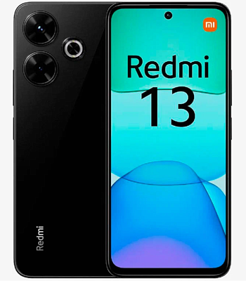 Смартфон Xiaomi Redmi 13 NFC 6/256GB, черный (RU)