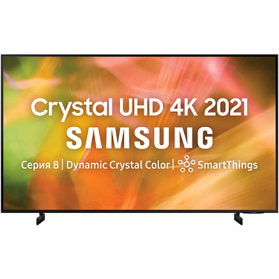 Телевизор Samsung UE50AU8000U 49.5" (2021), черный