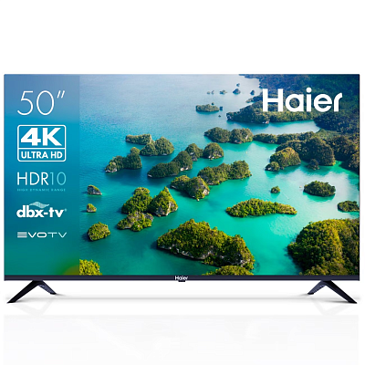 50" Телевизор Haier 50 Smart TV S2, черный