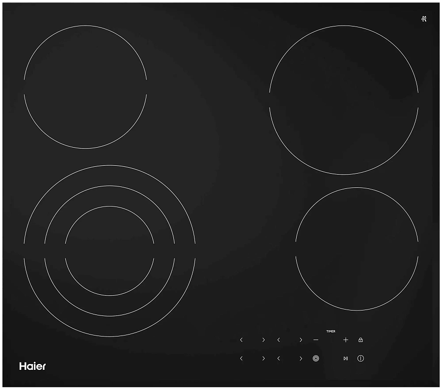 Стеклокерамическая варочная поверхность Haier HHY-C64NTVB