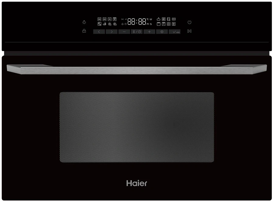 Компактный духовой шкаф с СВЧ Haier HMX-BDC399B