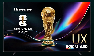 116" Телевизор Hisense RGB-Mini LED 116UXQ (2025)