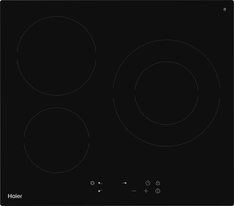 Стеклокерамическая варочная поверхность Haier HHK-C63NDB