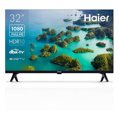 32" Телевизор Haier 32 Smart TV S2, черный