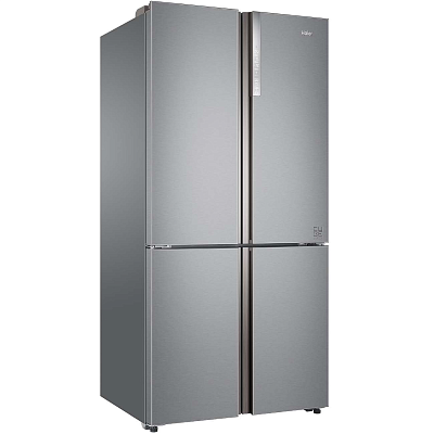 Холодильник Haier HTF-610DM7RU, серебристый